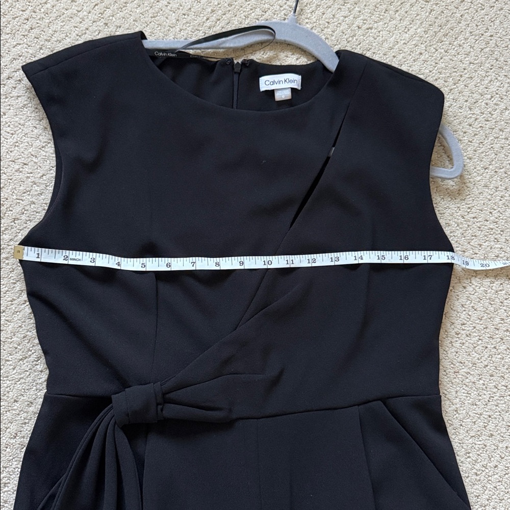 Calvin Klein Black Sleeveless Jumpsuit - Picture 11 of 16